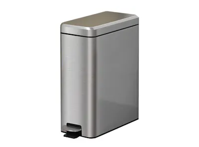 Jerry Pedal Waste Bin 6L - Stainless Steel