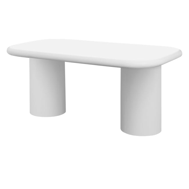 Athena Concrete Dining Table 1.8m - 0