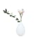 Nordic Matte Vase Water Drop - White