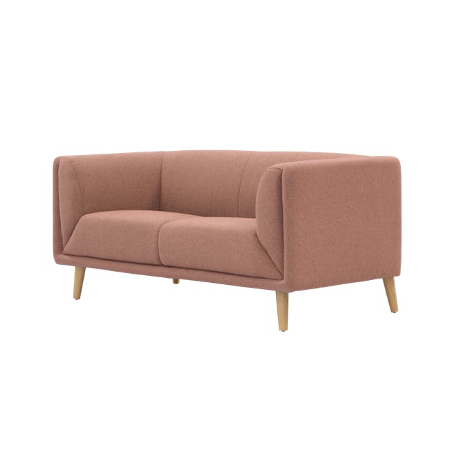 Audrey 2 Seater Sofa - Blush - 1