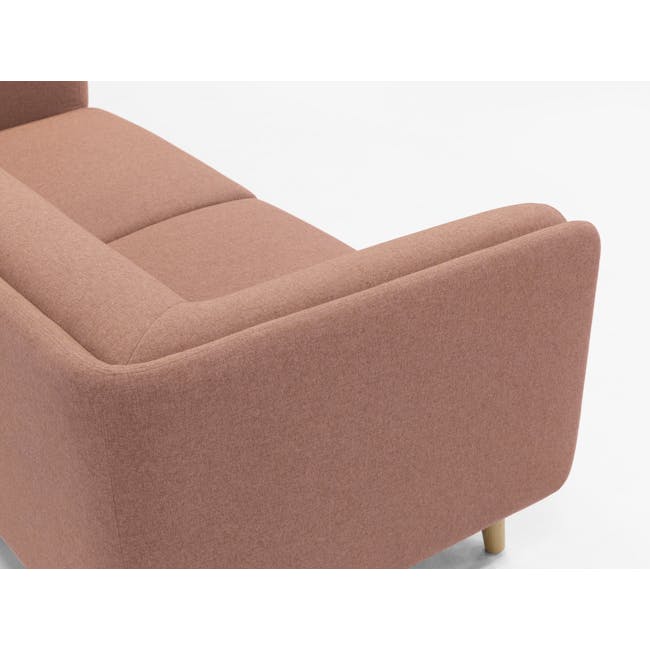 Audrey 2 Seater Sofa - Blush - 6