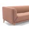 Audrey 3 Seater Sofa with Audrey 2 Seater Sofa - Blush - 9