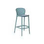 Roman Bar Chair - Ocean Blue - 1
