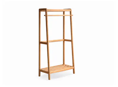Tanya Clothes Rack 0.5m - Oak