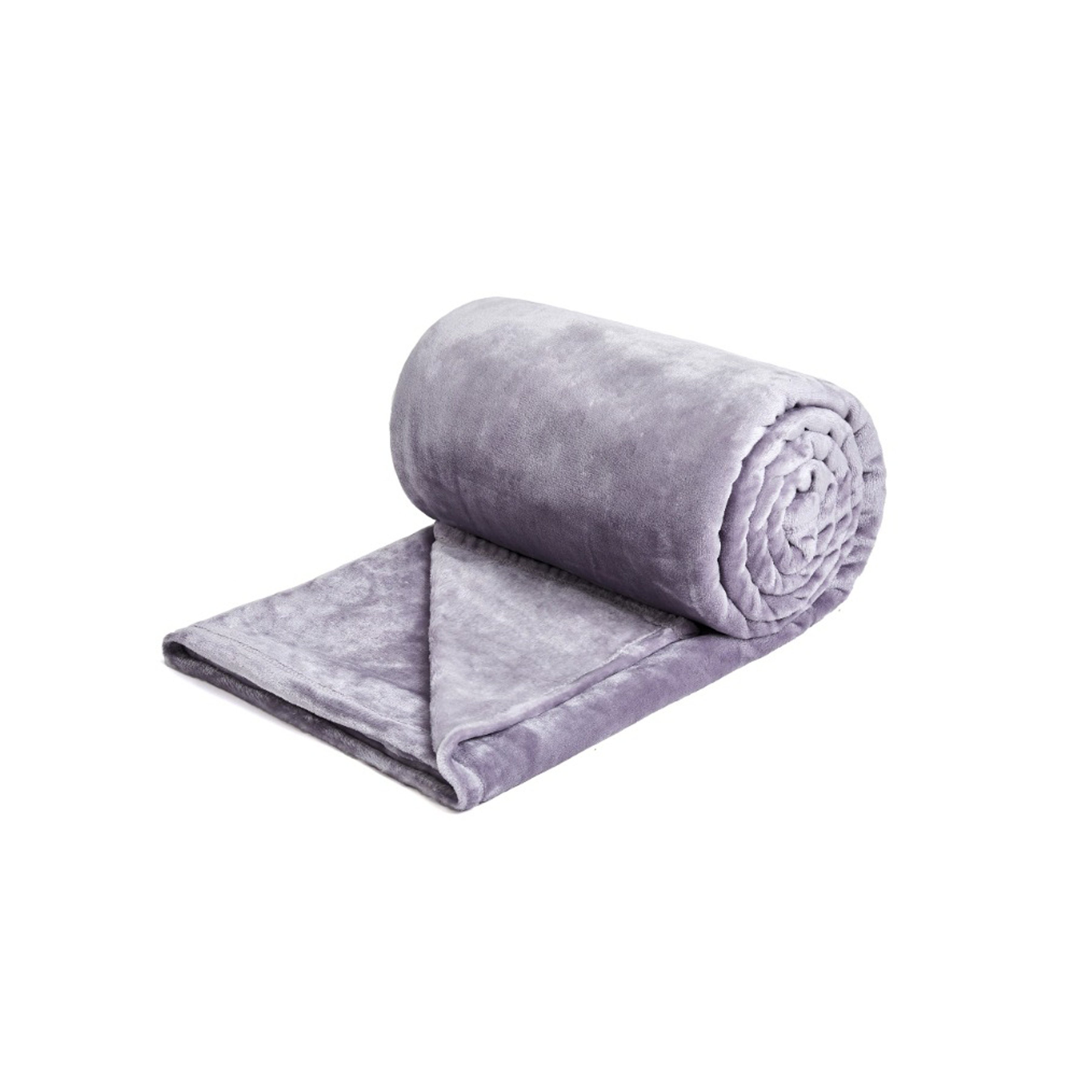 Makayla Velvet Plush Throw Blanket - Lavender