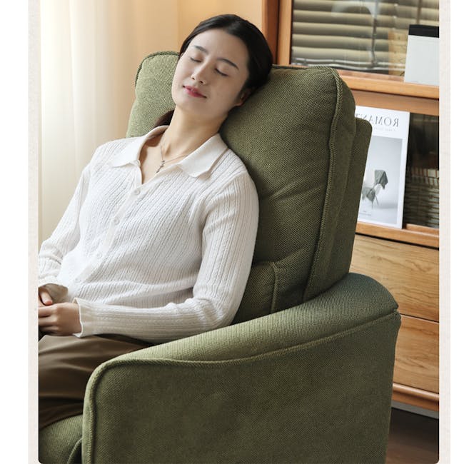 Sena Manual Recliner Sofa - Grey - 8