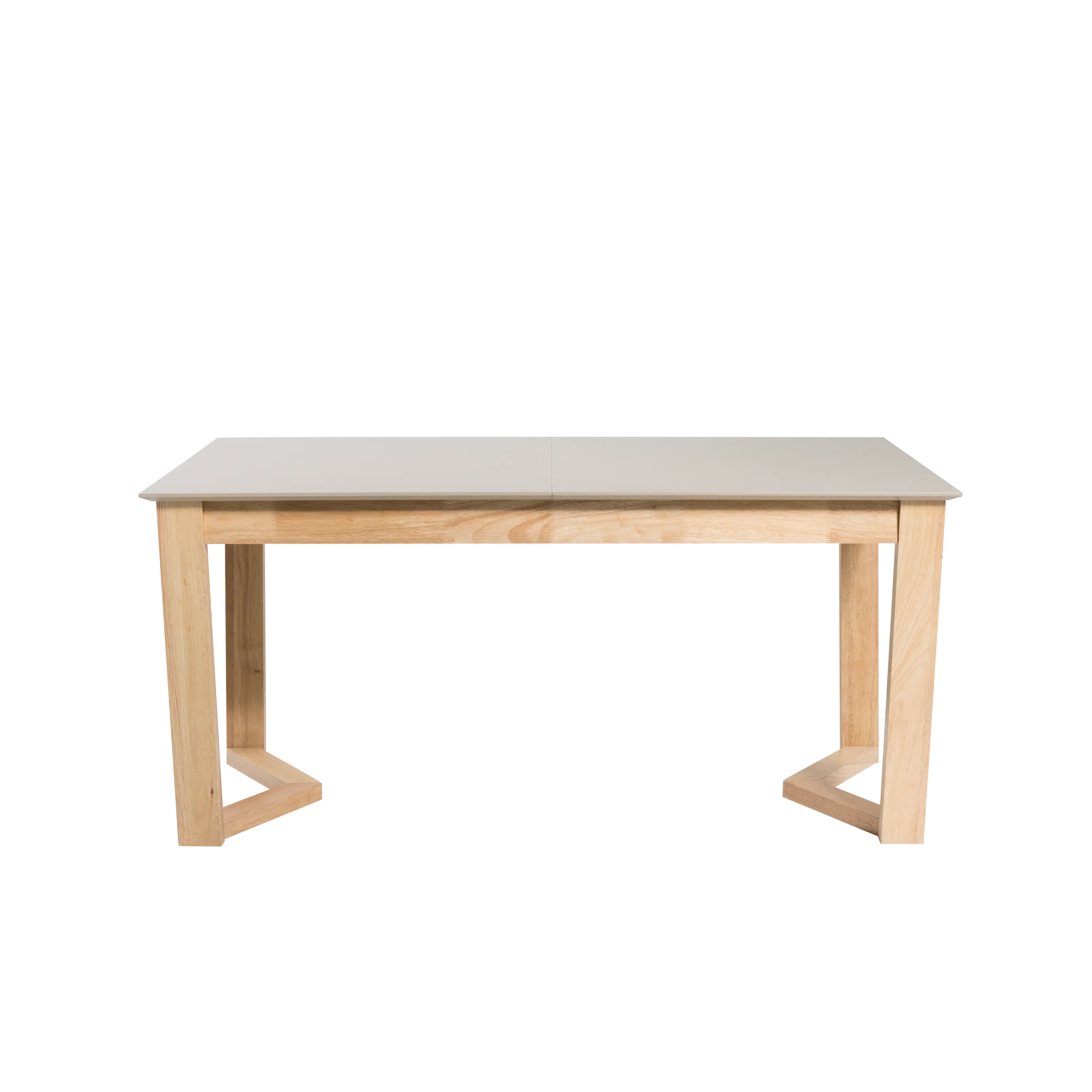 (As-is) Meera Extendable Dining Table 1.6m-2m - Natural, Taupe Grey - 1 - 16
