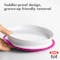 OXO Tot Stick & Stay Plate - Pink - 8