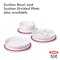 OXO Tot Stick & Stay Plate - Pink - 9