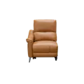 Strato Left Arm Power Recliner Unit - Crimson Tan (Top Grain Leather)