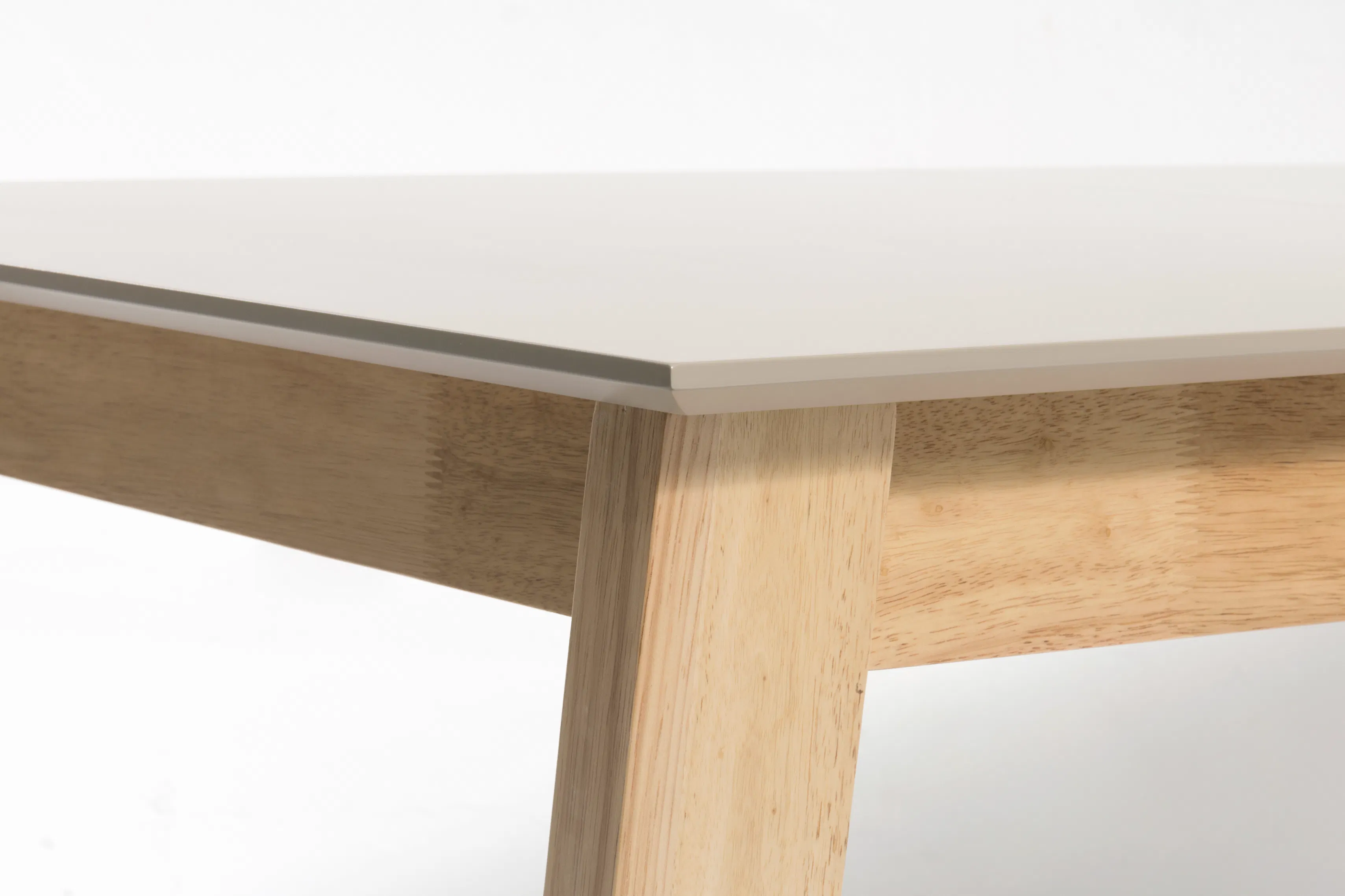 (As-is) Meera Extendable Dining Table 1.6m-2m - Natural, Taupe Grey - 1 - 23