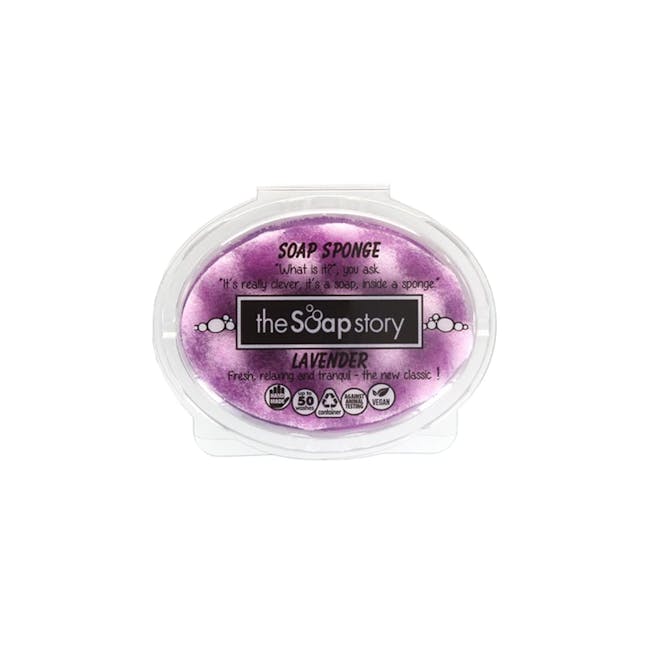 Soap Sponge 150g: Lavender - 0