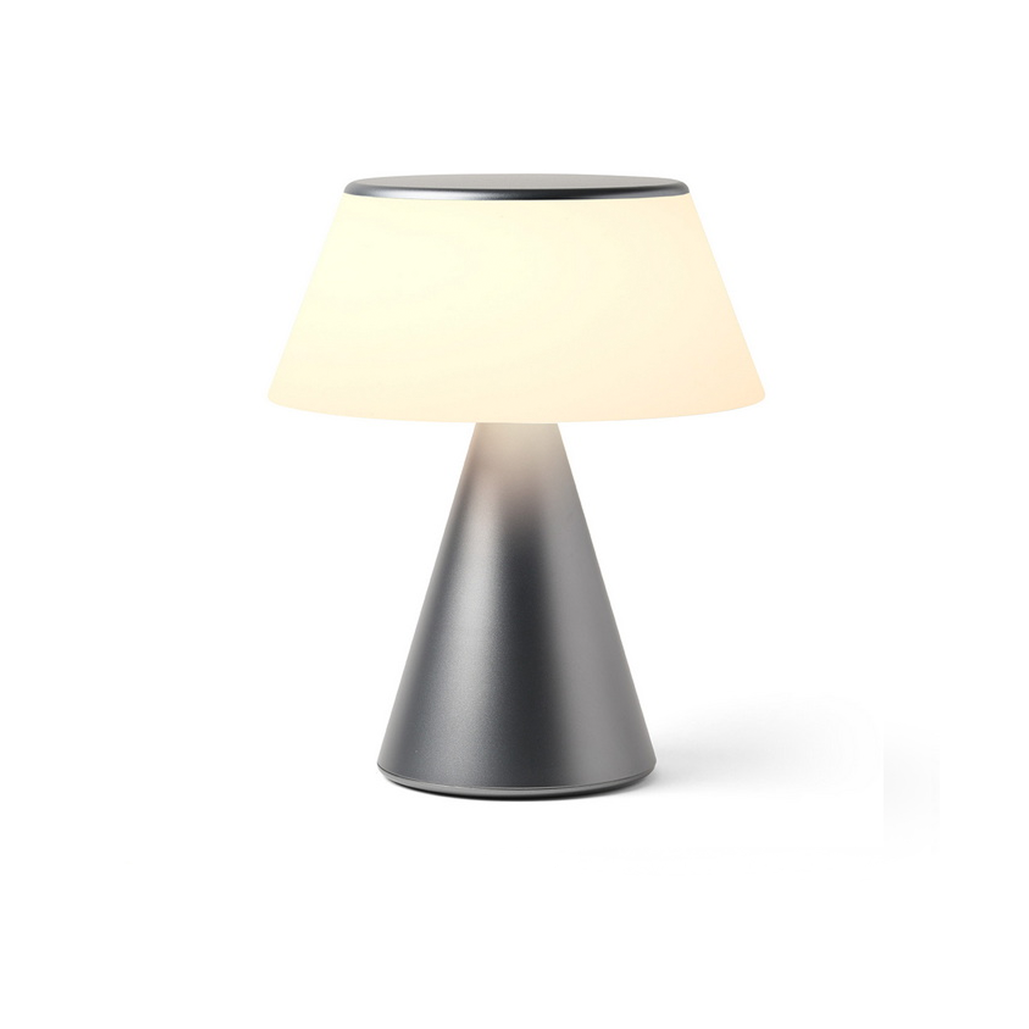 Lexon LUMA XL Portable Led Lamp - Gun Metal