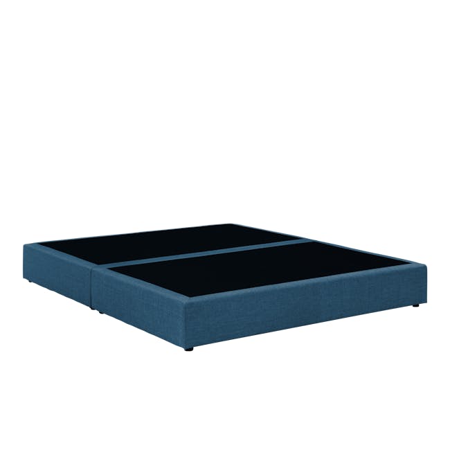 ESSENTIALS Super Single Box Bed - Denim (Fabric) - 2