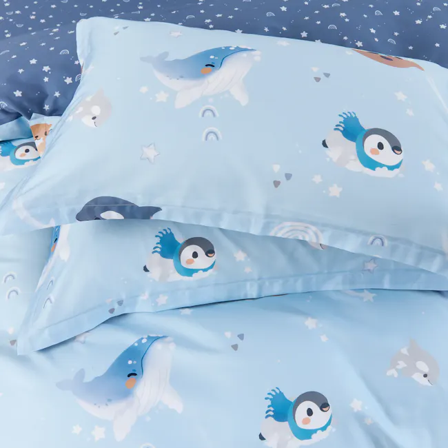 Pima Cotton Full Bedding Set - Harbor (3 Sizes) - 3