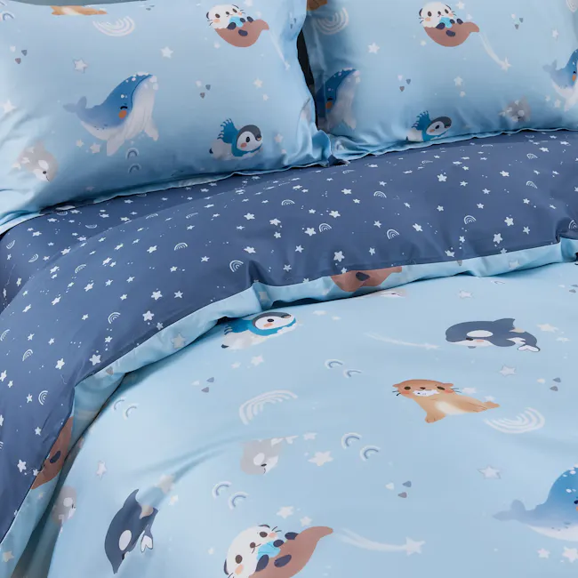 Pima Cotton Full Bedding Set - Harbor (3 Sizes) - 2