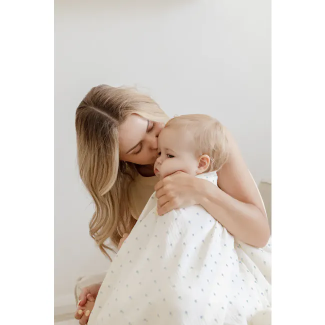 Soft Spot Soft Swaddle/Towel - Periwinkle - 5