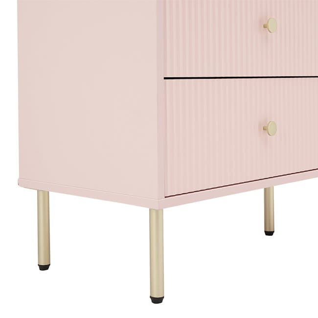 Soula 6 Drawer Chest 1.2m - Pink - 8