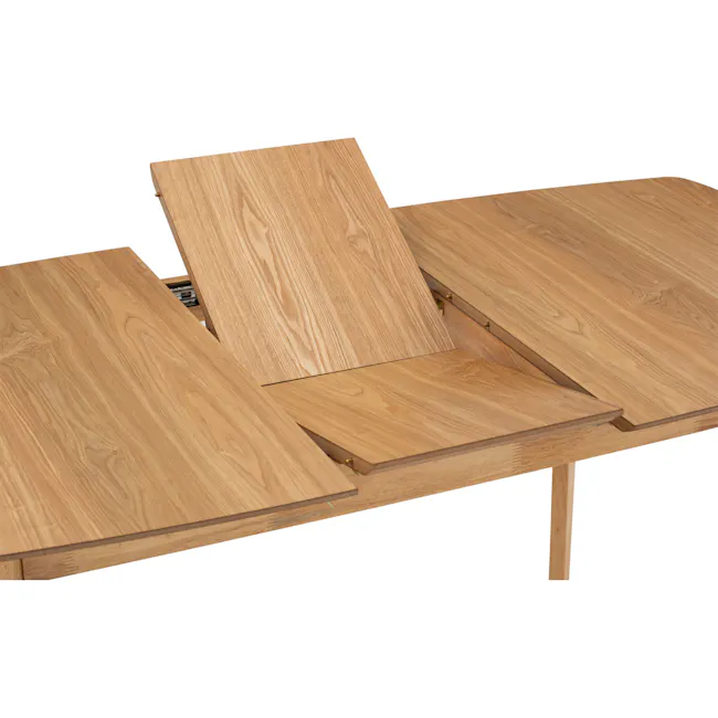 Harold Extendable Dining Table 1.2m-1.5m - Natural - 5