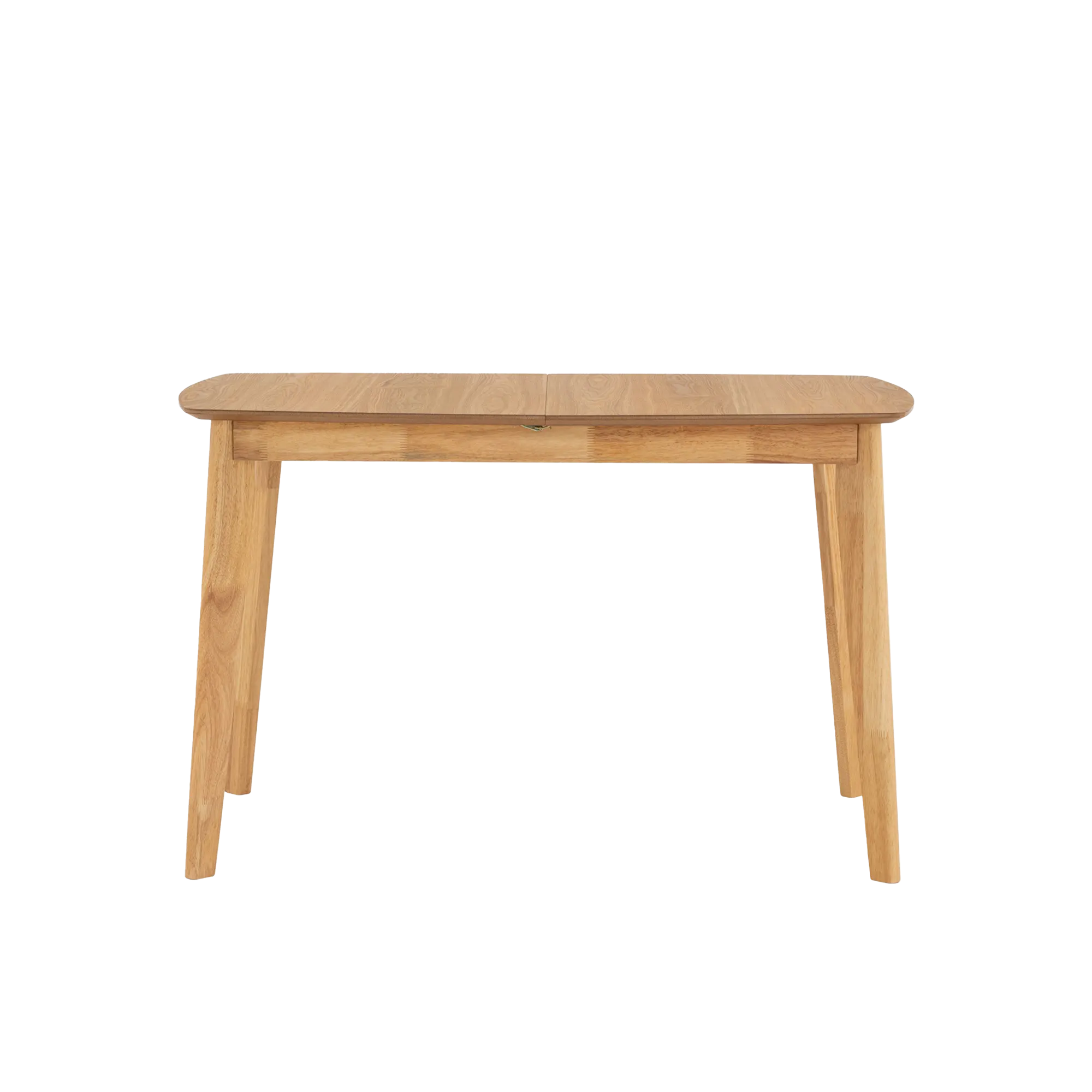 Harold Extendable Dining Table 1.2m-1.5m with 4 Macy Chairs in Natural, Dim Grey - 21