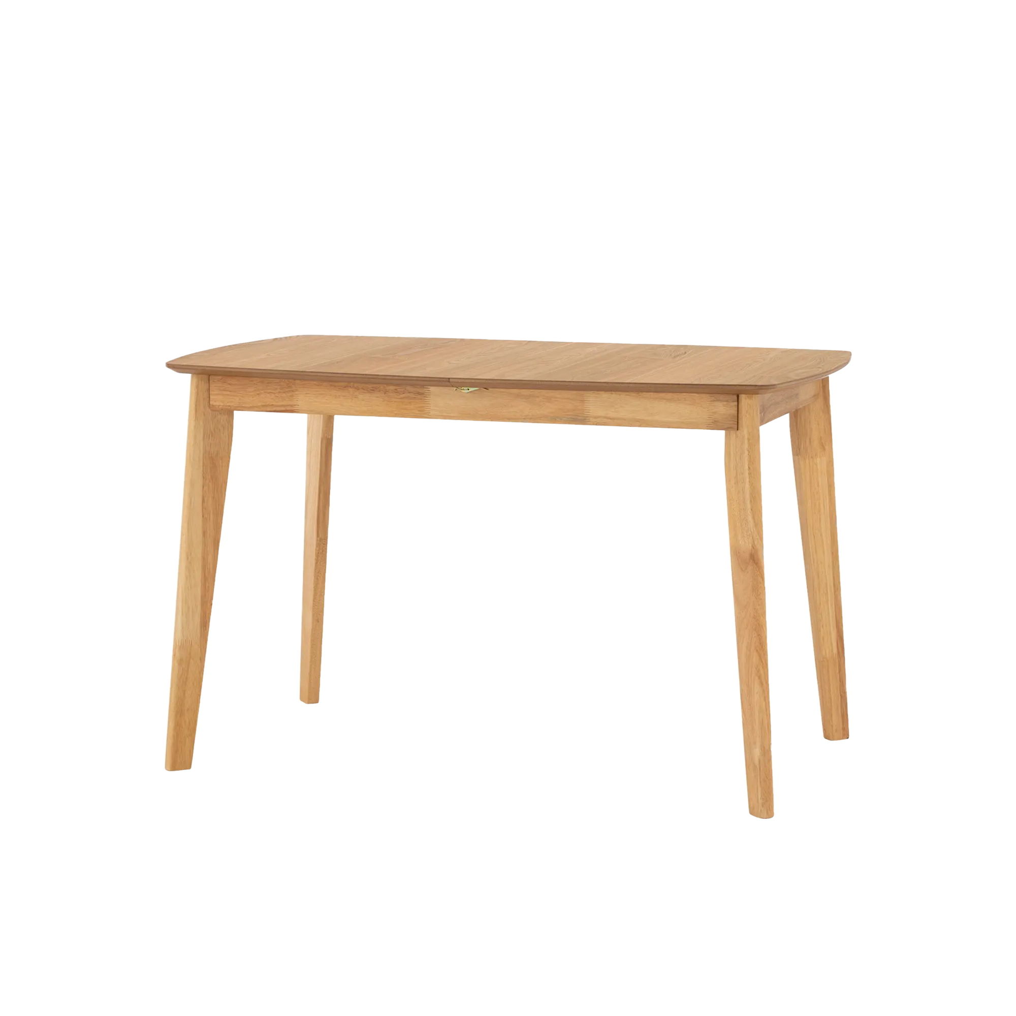 Harold Extendable Dining Table 1.2m-1.5m with 4 Macy Chairs in Natural, Dim Grey - 31