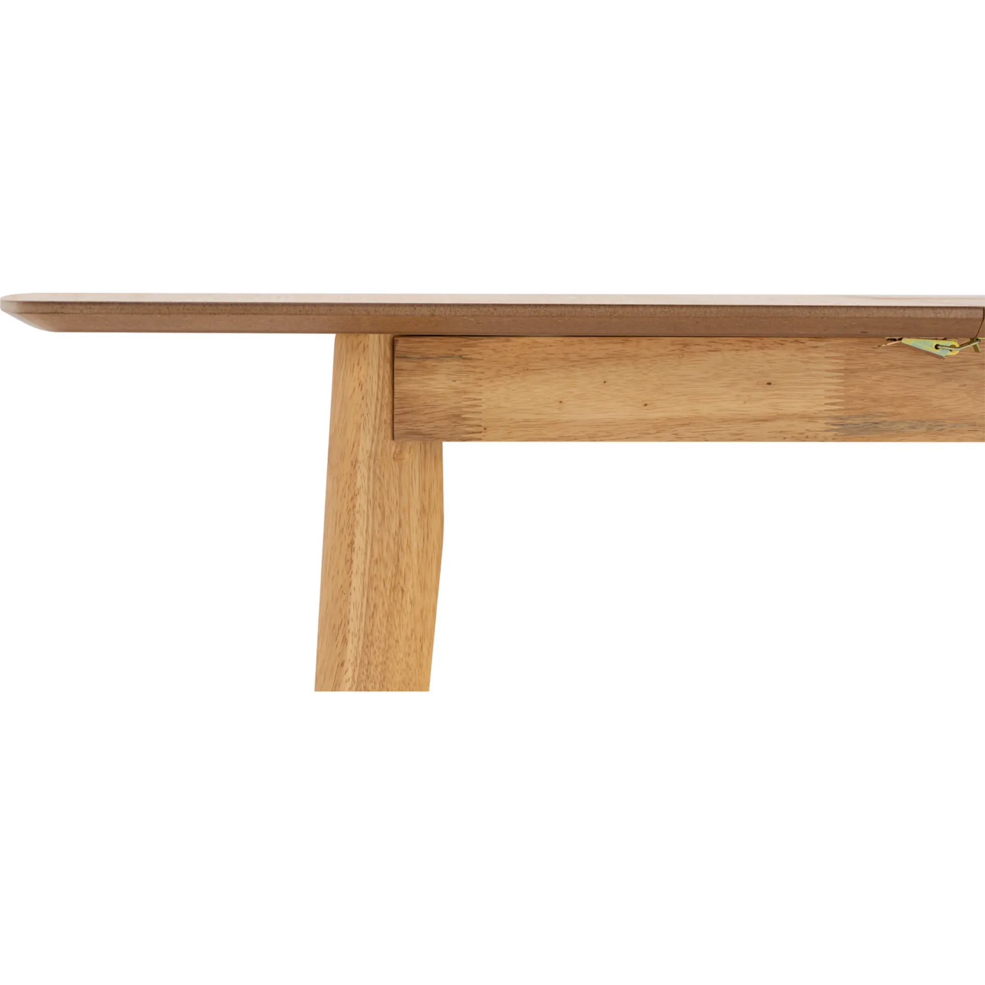 Harold Extendable Dining Table 1.2m-1.5m with 4 Macy Chairs in Natural, Dim Grey - 35