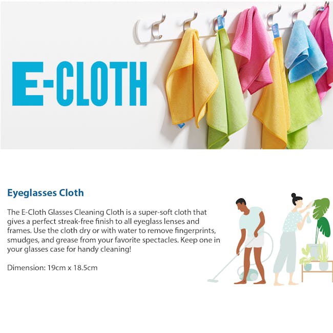e-cloth Glasses Eco Cleaning Cloth - 2