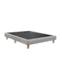 ESSENTIALS King Divan Bed - Pebble (Eco Clean Fabric) - 7