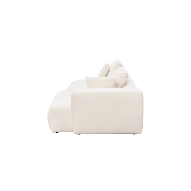 Blanca Right Chaise Sofa Unit (Down Feathers) - 11