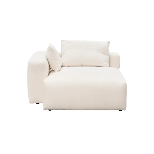 Blanca Right Chaise Sofa Unit (Down Feathers) - 18