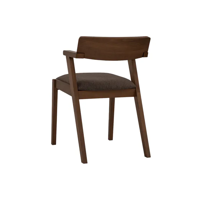 Imogen Dining Chair - Cocoa, Chestnut (Fabric) - 4