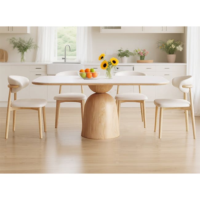 Renae Dining Table 1.8m (Sintered Stone) - 6