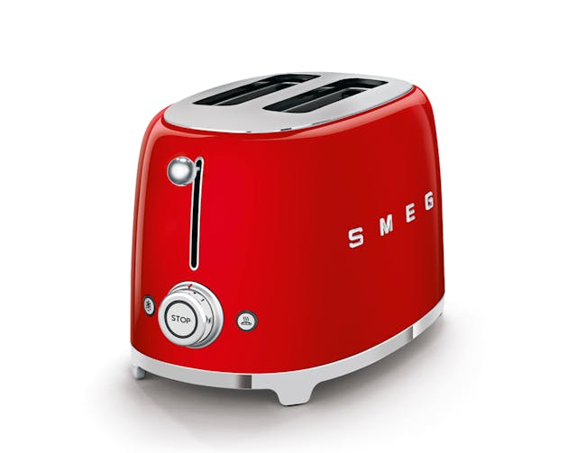 Smeg 2-Slice Toaster - Red - 3
