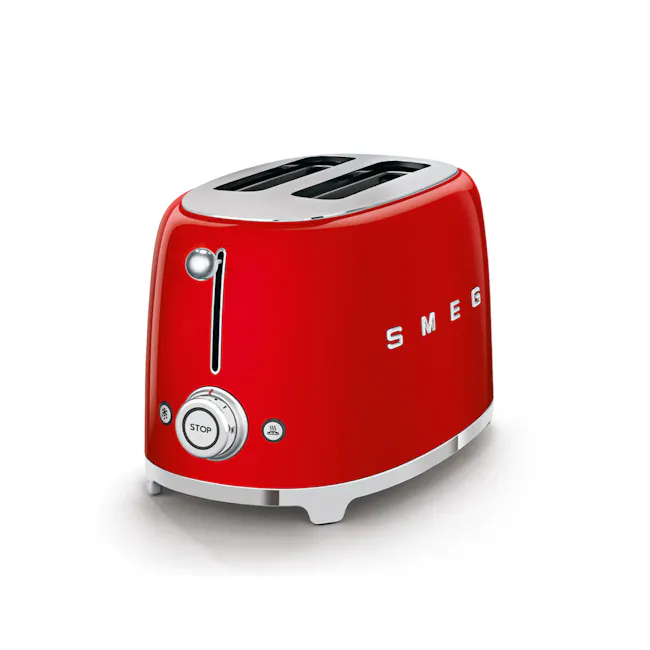 Smeg 2-Slice Toaster - Red - 4