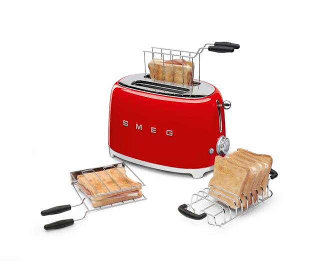 Smeg 2-Slice Toaster - Red - 2