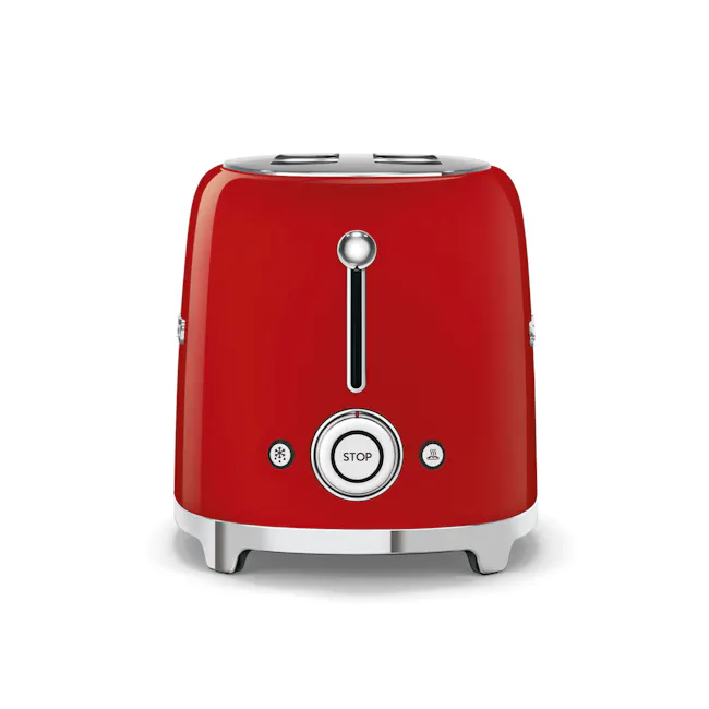 Smeg 2-Slice Toaster - Red - 3