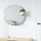 Perch Round Mirror with Shelf 60 cm - Brass - 9
