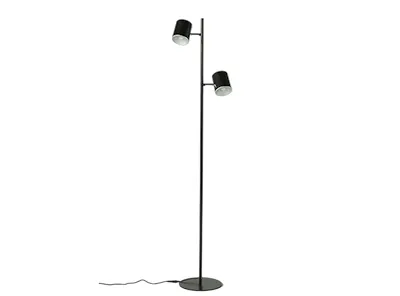 Naris Duo LED Floor Lamp - Black