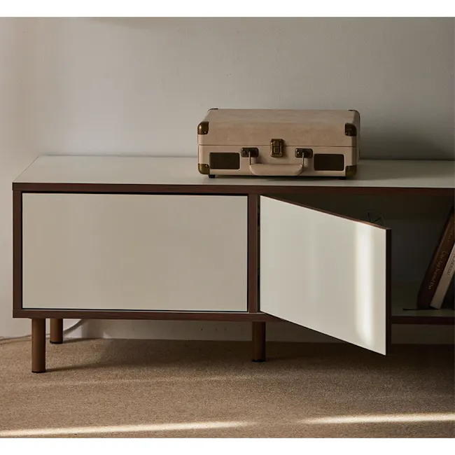 Boche TV Console 2.1m - Walnut - 13