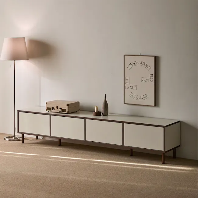 Boche TV Console 2.1m - Walnut - 2