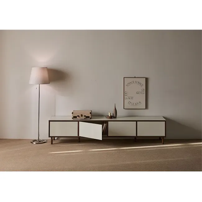 Boche TV Console 2.1m - Walnut - 4
