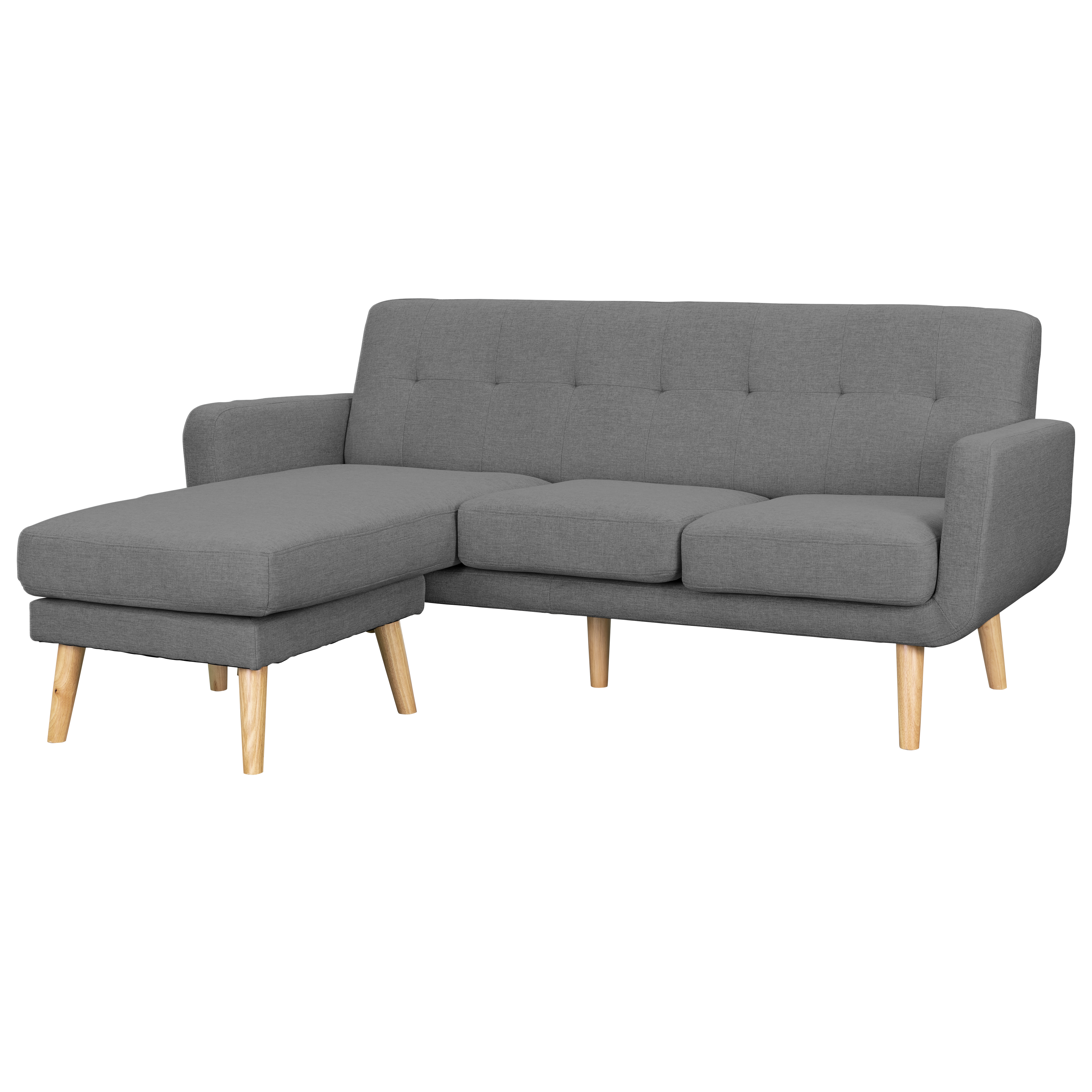 Cali L Shaped Sofa Siberian Grey Communa By Hipvan Hipvan