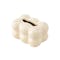 Colin Ceramic Tissue Box - Matte Cream