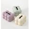 Colin Ceramic Tissue Box - Matte Cream - 4