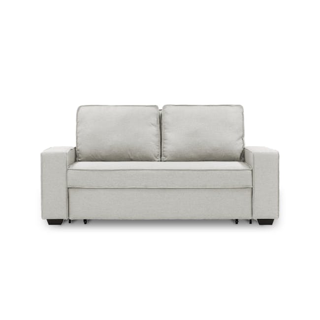 Arturo 3 Seater Sofa Bed - Beige (Eco Clean Fabric) - 0