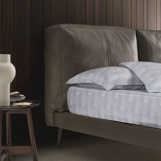 Bellami Monti JOSEPH Prints Charcoal Tencel Full Bedding Set (Reversible) - Gray (2 Sizes) - 1