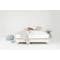 ESSENTIALS King Divan Bed - White (Faux Leather) - 1