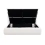 Aubrielle Storage King Bed - White Boucle - 7