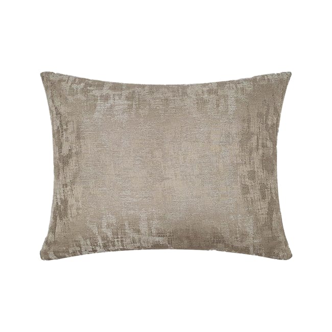 Vakko Oblong Cushion Cover - Taupe - 0