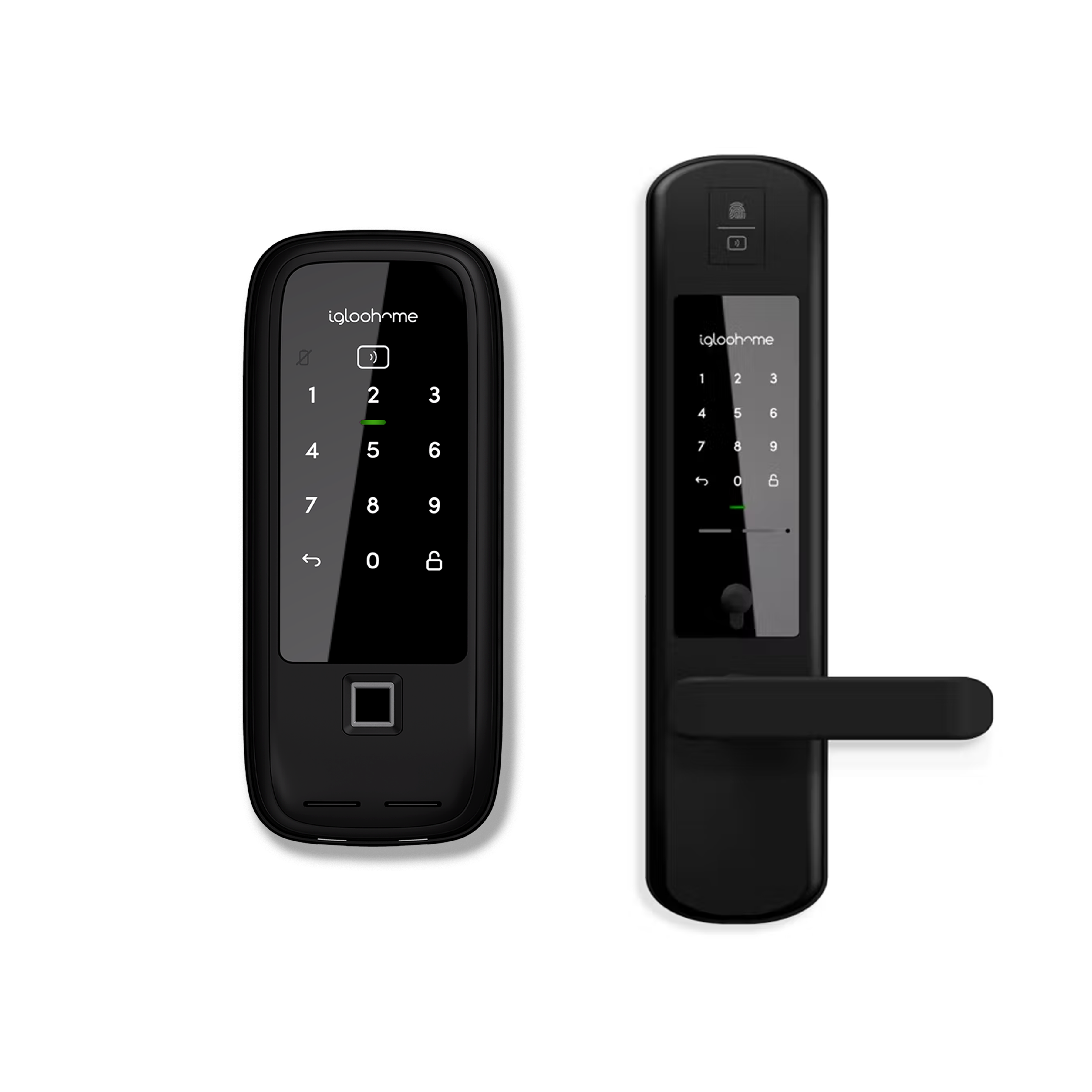 igloohome Gate & Door Bundle: Metal Gate 2 Fingerprint + Smart Mortise 2+